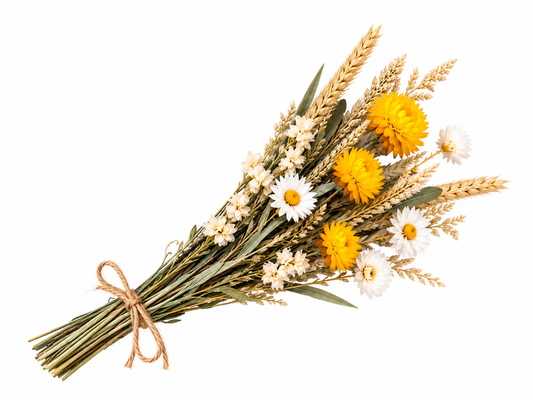 Letterbox Dried Flowers - Golden Meadow