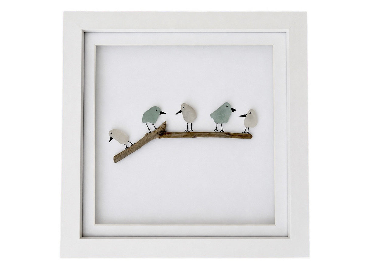 Sea Glass Birds