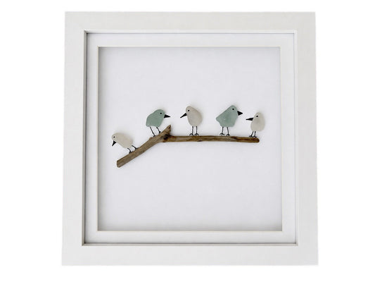 Sea Glass Birds