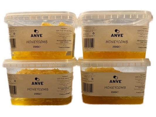 100% Real Raw Pure Honeycomb 1KG Tub. Brand New Harvest.