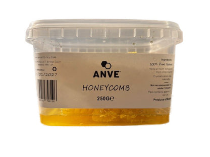 100% Real Raw Pure Honeycomb 250G Tub. Brand New Harvest.